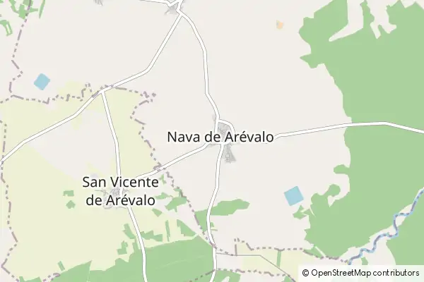 Mapa Nava de Arévalo