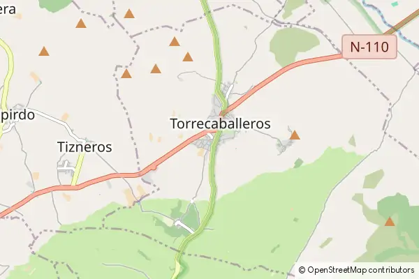 Mapa Torrecaballeros