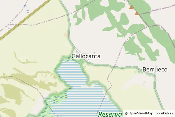 Mapa Gallocanta