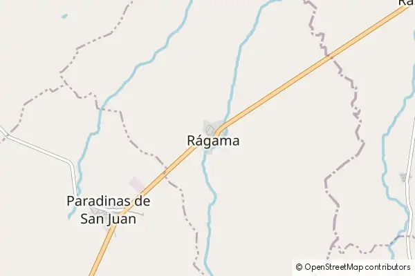 Mapa Rágama