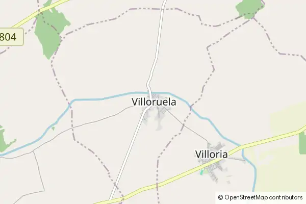 Mapa Villoruela