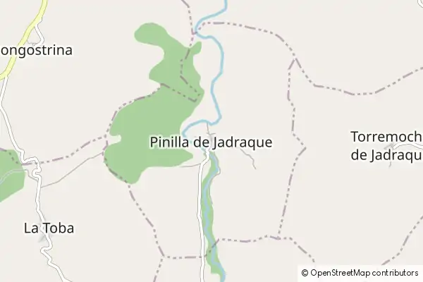 Mapa Pinilla de Jadraque