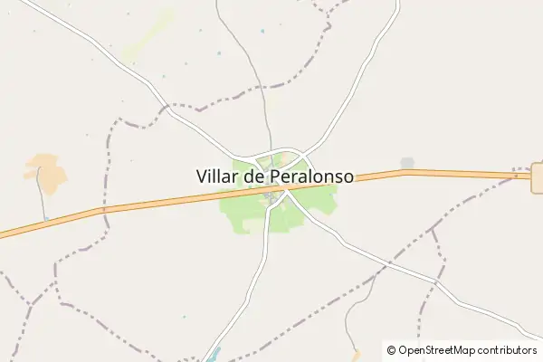 Mapa Villar de Peralonso