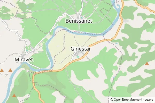 Mapa Ginestar