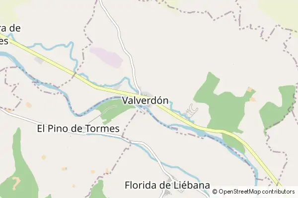 Mapa Valverdón