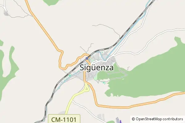 Mapa Sigüenza