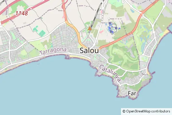 Mapa Salou