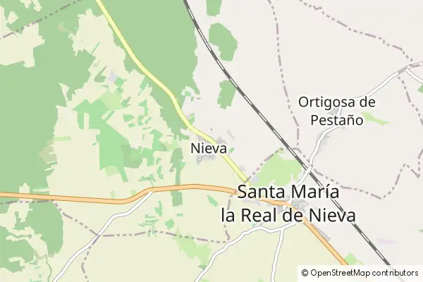 Mapa Nieva