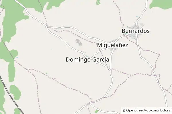 Mapa Domingo García