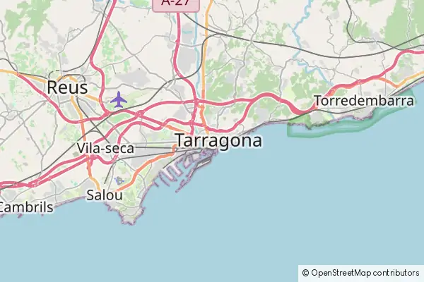 Mapa Tarragona