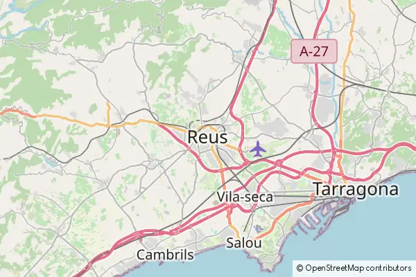 Mapa Reus