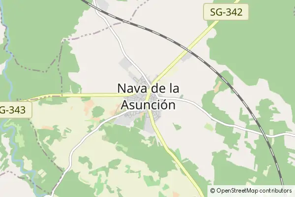 Mapa Nava de la Asunción