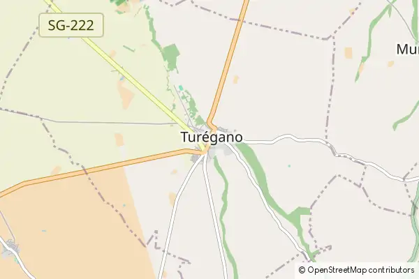 Mapa Turégano