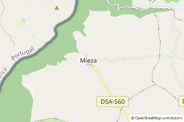 Mapa Mieza