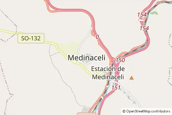 Mapa Medinaceli