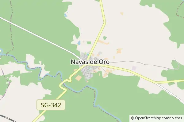 Mapa Navas de Oro