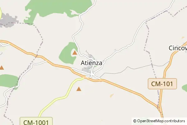 Mapa Atienza