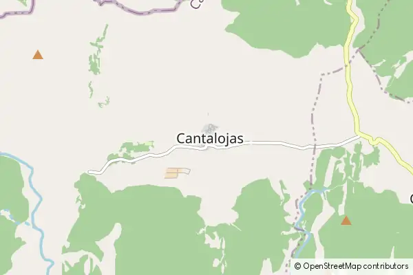 Mapa Cantalojas