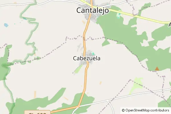 Mapa Cabezuela