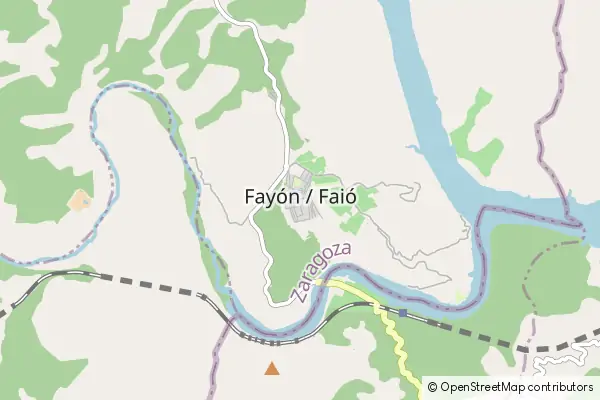 Mapa Fayón