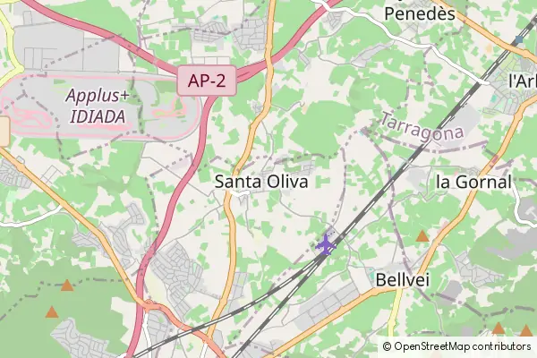 Mapa Santa Oliva