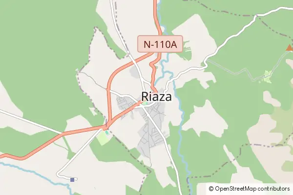 Mapa Riaza