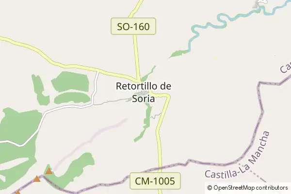 Mapa Retortillo de Soria