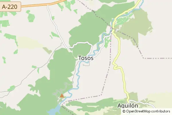 Mapa Tosos