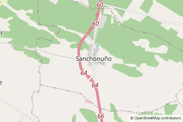 Mapa Sanchonuño