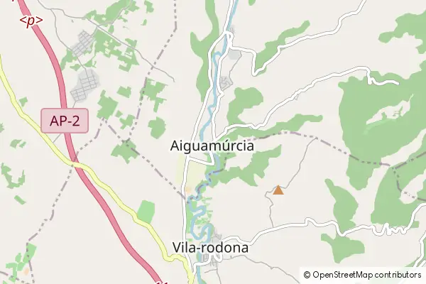 Mapa Aiguamúrcia