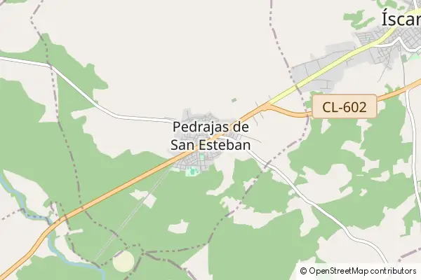 Mapa Pedrajas