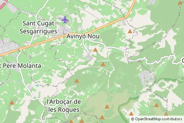 Mapa Les Gunyoles