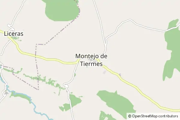 Mapa Montejo de Tiermes