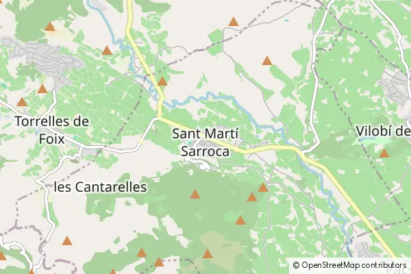 Mapa Sant Martí Sarroca