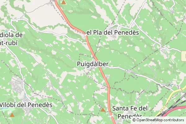 Mapa Puigdàlber