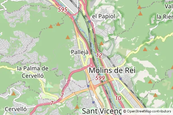 Mapa Pallejà