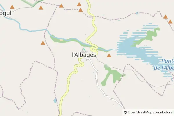 Mapa L'Albages