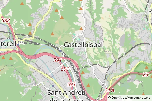 Mapa Castellbisbal