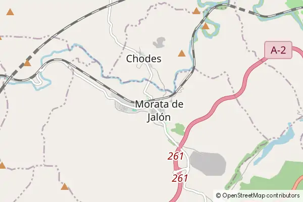 Mapa Morata de Jalón