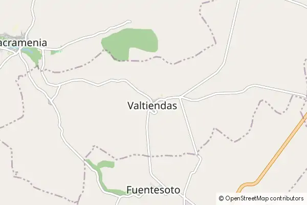 Mapa Valtiendas