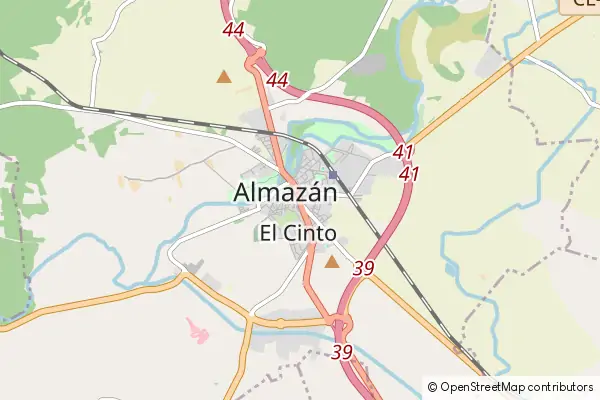 Mapa Almazán