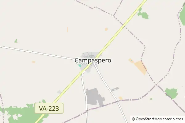 Mapa Campaspero