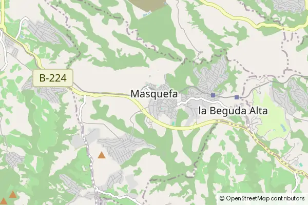 Mapa Masquefa