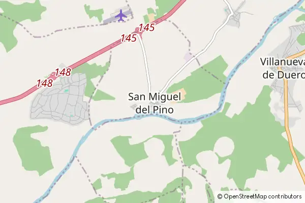 Mapa San Miguel del Pino