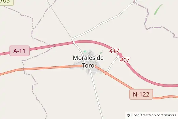 Mapa Morales de Toro