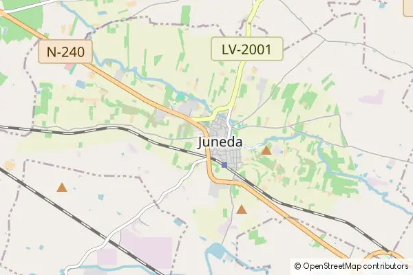 Mapa Juneda