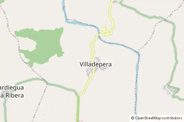 Mapa Villadepera