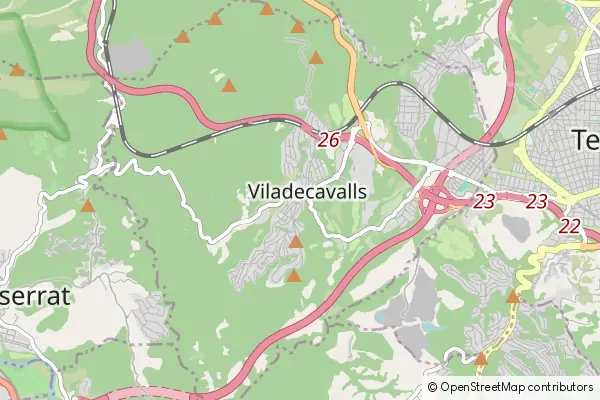 Mapa Viladecavalls