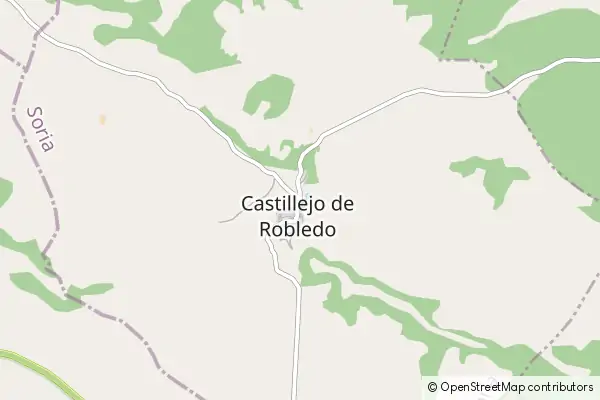 Mapa Castillejo de Robledo