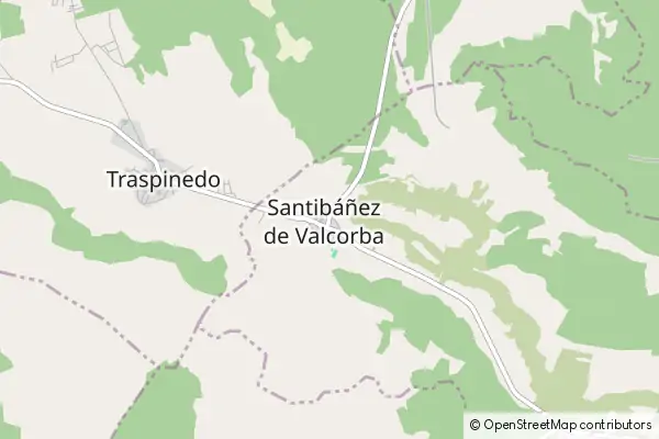 Mapa Santibáñez de Valcorba